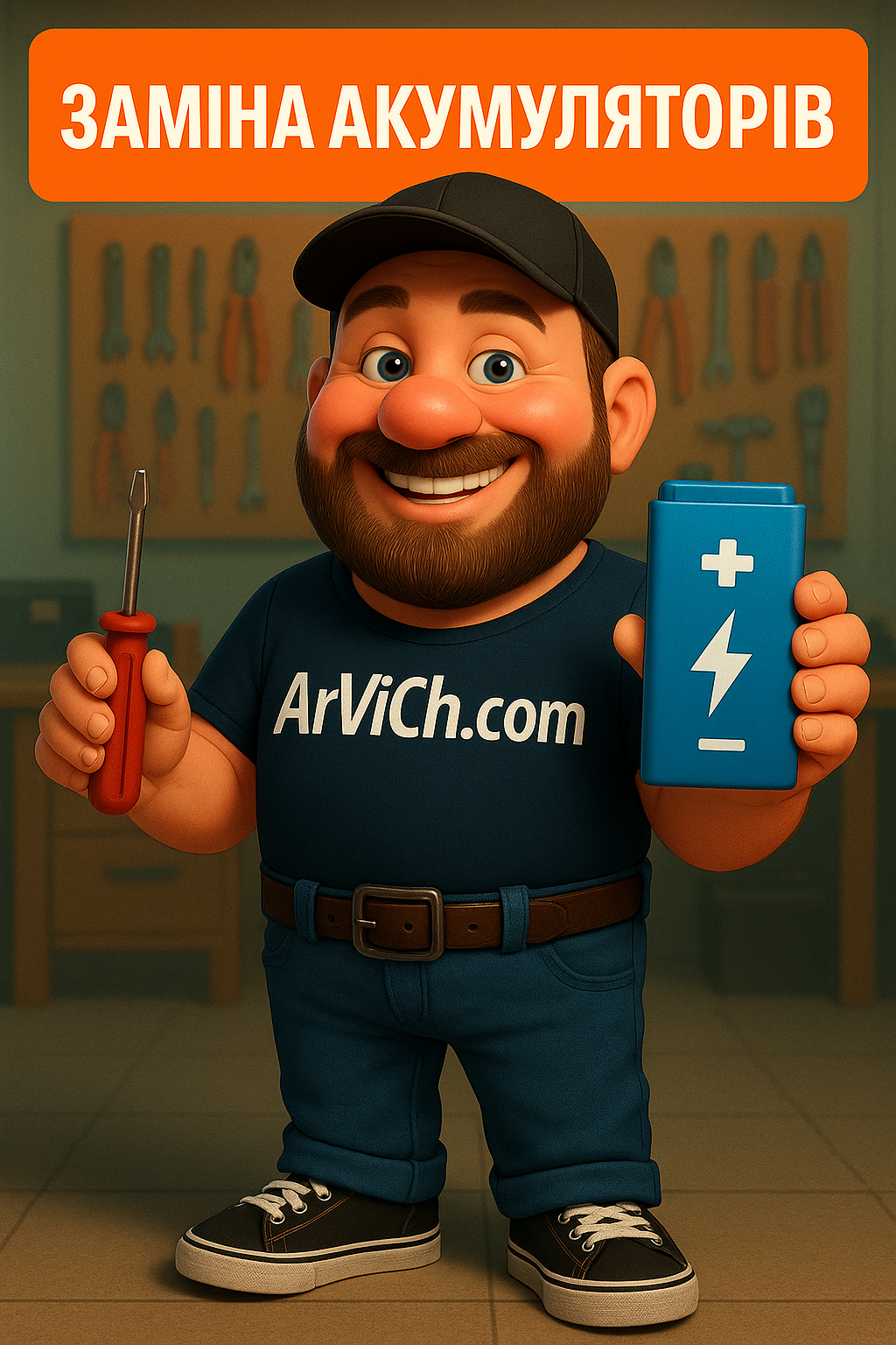 Заміна акумулятора смартфона