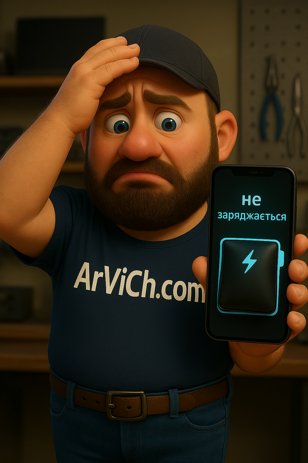 Діагностика порту зарядки смартфона