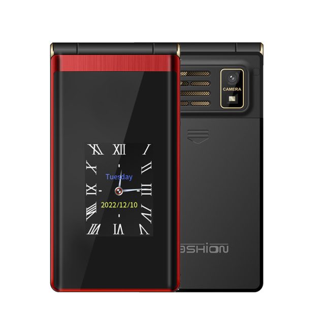Телефон Tkexun M1 (Yeemi M1) red. Dual display