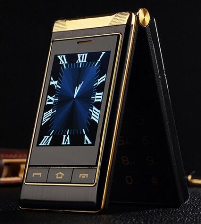 Телефон Tkexun G10 (Yeemi G10-C, Happyhere F7) black. Dual display