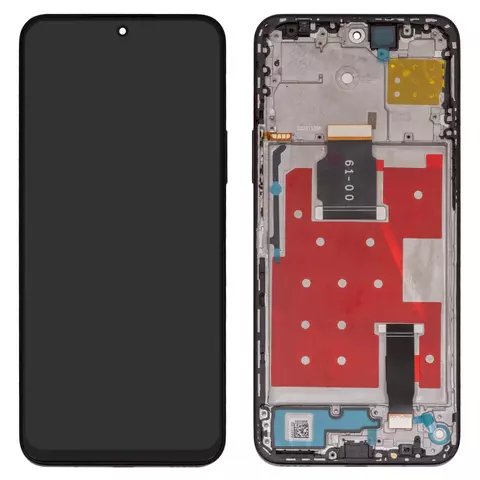 Дисплей для Huawei Honor 90 Lite, Honor X8a, чорний, з рамкою, Original (PRC), CRT-LX1, CRT-LX2, CRT-LX3, CRT-NX1