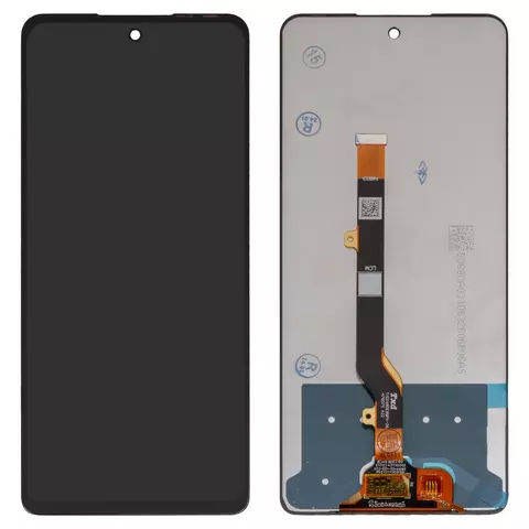 Дисплей для Infinix Note 30 (X6833, X6716), чорний, без рамки, Original (PRC), X6833B