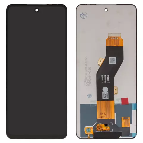 Дисплей для Tecno Pop 8, Spark 20 (KJ5), Spark 20C (BG7), Spark Go (2024) (BG6); Infinix Hot 40i (X6528B), Smart 8 (X6525), чорний, без рамки, Original (PRC)