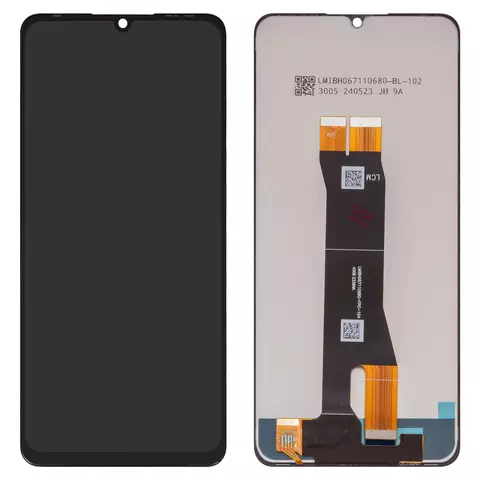 Дисплей для ZTE Blade V50 Vita, чорний, без рамки, Оригінал (переклеєне скло)