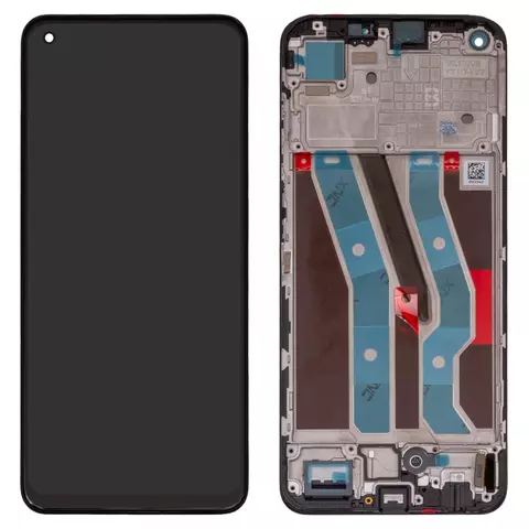 Дисплей для Realme 11 4G, чорний, з рамкою, Original (PRC), RMX3636