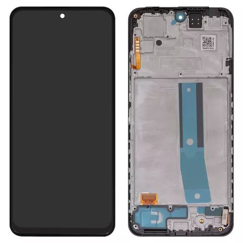Дисплей для Xiaomi Redmi Note 12S, чорний, з рамкою, Original (PRC)