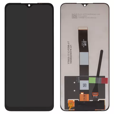 Дисплей для Xiaomi Poco C3, Redmi 10A, Redmi 9A, Redmi 9AT, Redmi 9C, чорний, без рамки, (Box) M2006C3LG, M2006C3LI, M2006C3LC, M2006C3MG, M2006C3MT