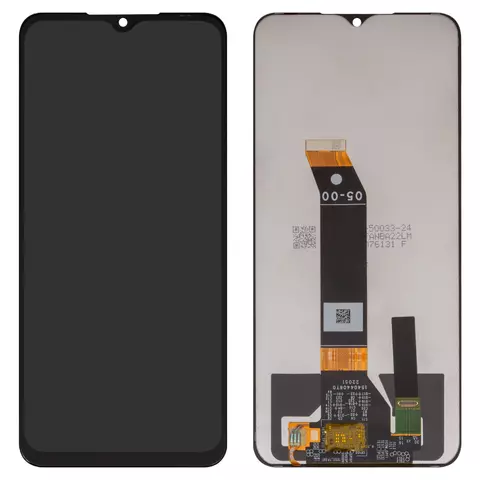 Дисплей для Xiaomi Poco M4 5G, Poco M5 4G, Redmi 10 5G, Redmi Note 11E, чорний, без рамки, (Box) REV 05-00