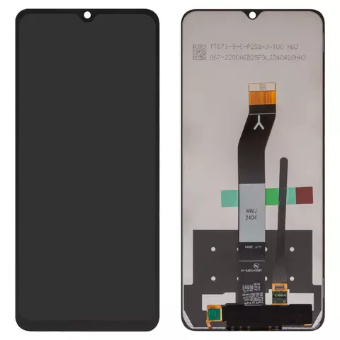 Дисплей для Xiaomi Poco C61, Redmi A3, Redmi A3x, чорний, без рамки, (Box), 23129RN51X, 23129RN51H, 2312BPC51H