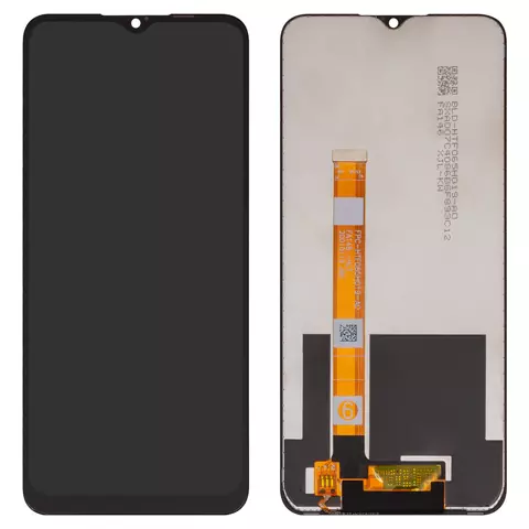 Дисплей для Realme 5i, 5s, 6i, чорний, без рамки, (Box) RMX2030, RMX2032, RMX1925, RMX2040, FPC-HTF065H019-A0