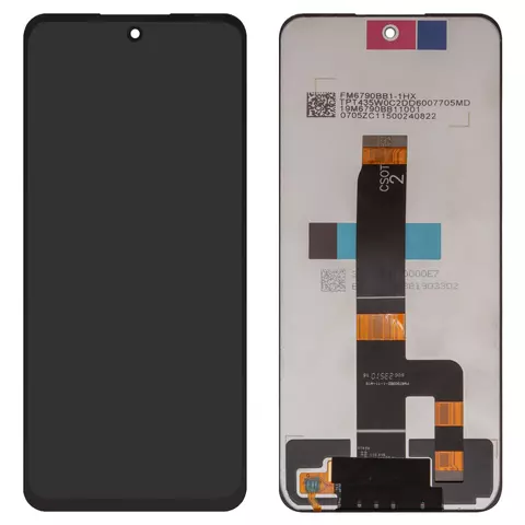 Дисплей для Xiaomi Poco M6 Pro 5G, Redmi 12, Redmi 12 5G, чорний, без рамки, (Box)