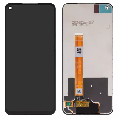 Дисплей для Realme 6, чорний, без рамки, (Box) RMX2001, 1540417621, #1540396362