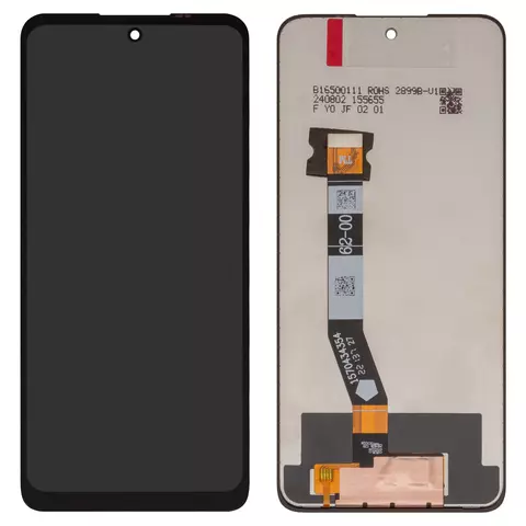 Дисплей для Motorola Moto G14 PAYF0010IN, Moto G54, Moto G54 Power, чорний, без рамки, Сopy, 1570434354