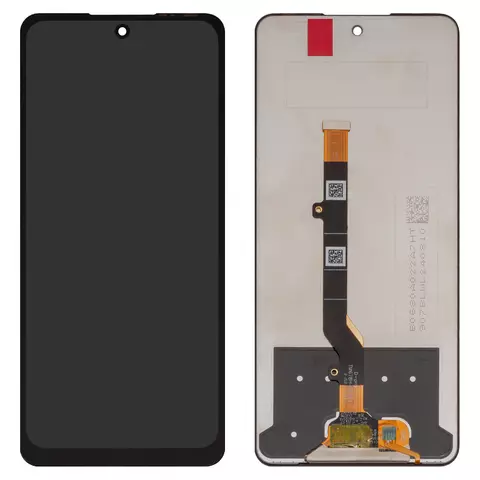 Дисплей для Tecno Camon 17 Pro, Camon 17P, Camon 18, Camon 18P, Camon 18T; Infinix Hot 11s, Hot 11s NFC, чорний, без рамки, Сopy, TM678H-JL295, FPC6805-4, CI6n, CH7n, X6812B