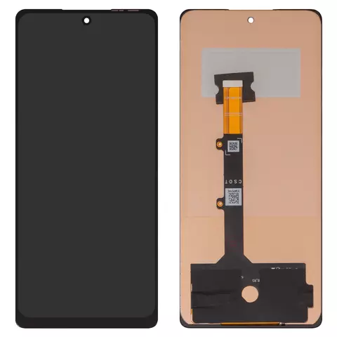 Дисплей для Tecno Camon 30 (CL6, CL6k), Camon 30 5G (CL7), чорний, Best copy, без рамки, Сopy, (TFT)