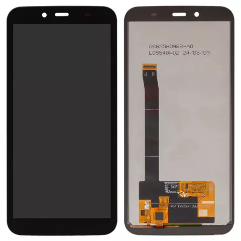 Дисплей для Blackview BV5500, BV5500 Pro, чорний, без рамки, High Copy, FPC-Y87854