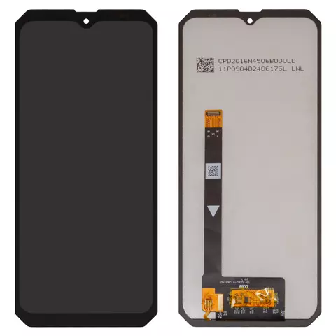 Дисплей для Blackview BL8800, BL8800 Pro, BV8800, BV8800 Pro, BV9200, чорний, без рамки, High Copy, 15-32302-11283-40
