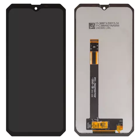 Дисплей для Blackview BV4800, чорний, без рамки, High Copy, FPC-T65PTS57V3F