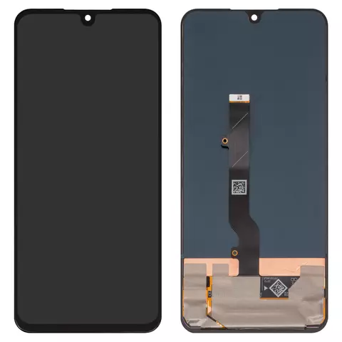 Дисплей для TCL 30, 30 Plus, чорний, без рамки, High Copy, (OLED)