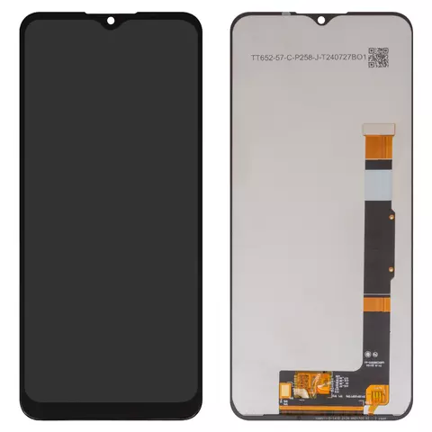 Дисплей для TCL 305, 305i, 30E, 30SE, чорний, без рамки, High Copy, LM5C3695F0-A1, FPC6515-3