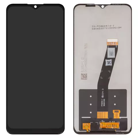 Дисплей для Alcatel 1S (2021), чорний, без рамки, High Copy, FPC6514-1