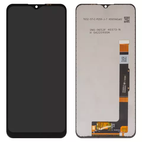 Дисплей для TCL 306 (Х668/ 6102Х), чорний, без рамки, High Copy, FPC6515-3