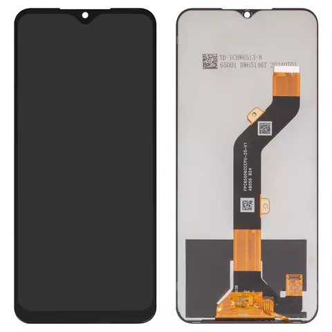 Дисплей для Tecno Pop 6 Pro (BE8, BE8i); Infinix Hot 12 Pro (X668C), чорний, без рамки, High Copy, FPC65006CCEPU