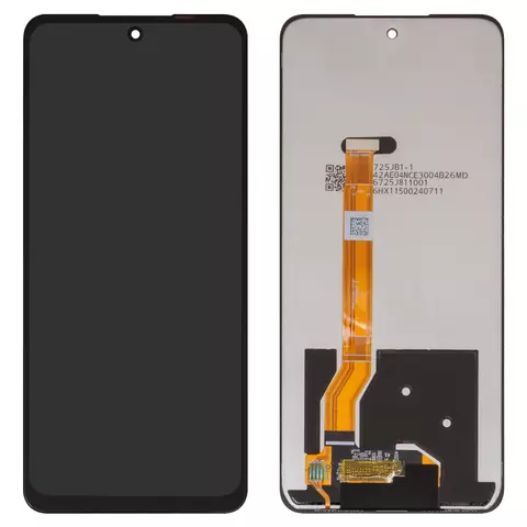 Дисплей для Realme C67 5G, чорний, без рамки, High Copy, PM6725JB1-2-31