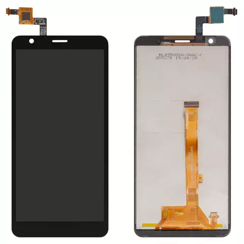 Дисплей для ZTE Blade A3 (2019), Blade L8, Blade L9, чорний, без рамки, High Copy