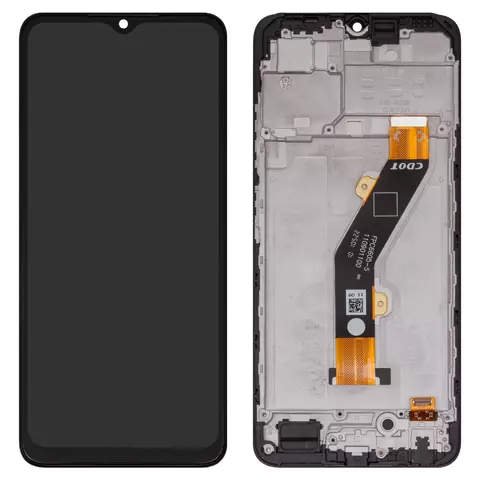 Дисплей для Tecno Spark 10, чорний, з рамкою, High Copy, KI5q, FPC6605