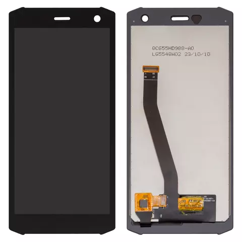 Дисплей для Sigma mobile X-treme PQ36, чорний, без рамки, High Copy