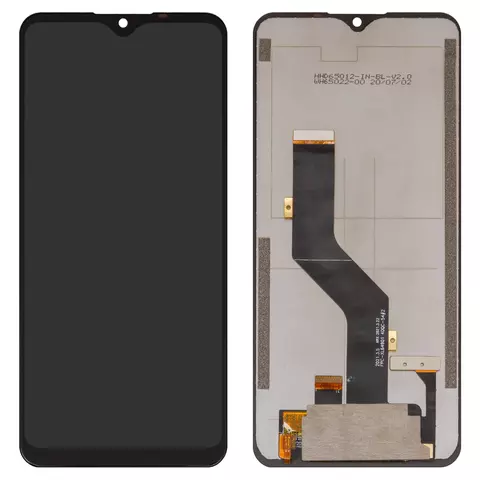 Дисплей для Oukitel C19, C19 Pro, чорний, без рамки, High Copy
