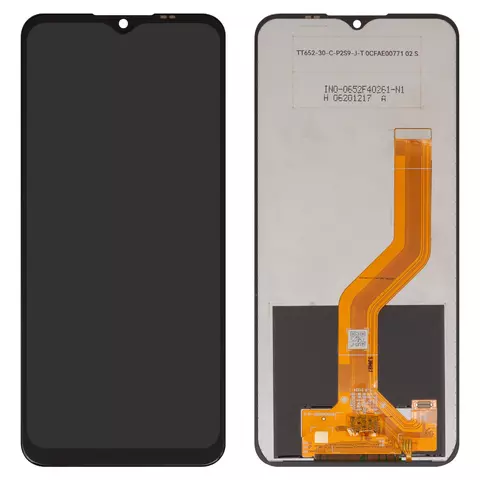 Дисплей для Doogee X96 Pro; Ulefone Note 10; Blackview A70, A70 Pro, чорний, без рамки, High Copy