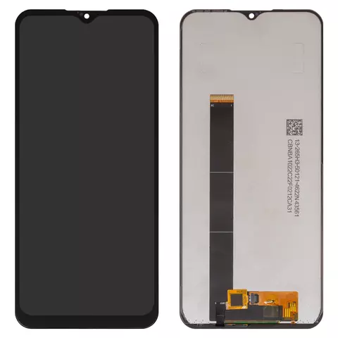 Дисплей для Doogee X95 Pro, чорний, без рамки, High Copy, QCG55HD988_A1