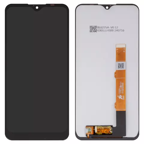Дисплей для Alcatel 3L (2020) (5029Y), чорний, без рамки, High Copy, FPC6209-1