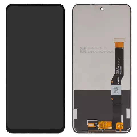 Дисплей для TCL 20L, 20S, чорний, без рамки, High Copy, FPC6703-7