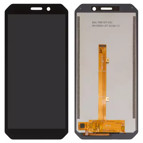 Дисплей для Doogee S51, S61, чорний, без рамки, High Copy, FPC-Y89107