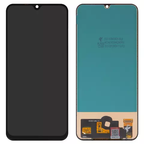 Дисплей для Huawei P Smart S, Y8p, чорний, без рамки, FLYCDI, H630H128A