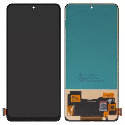 Дисплей для Xiaomi Mi 11i, Poco F3, Poco F4, Redmi K40, чорний, без рамки, FLYCDI, (TFT)