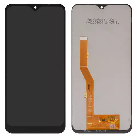 Дисплей для TCL 205 (4187D), чорний, без рамки, High Copy
