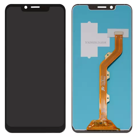Дисплей для Tecno Camon 11 (CF7), Camon 11 Pro (CF8), чорний, без рамки, High Copy, FPC6202-4-Q