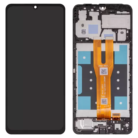 Дисплей для Samsung A065 Galaxy A06, чорний, з рамкою, Original (PRC)