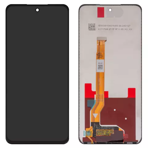 Дисплей для Realme C75 4G RMX3941, чорний, без рамки, High Copy, 1540481072