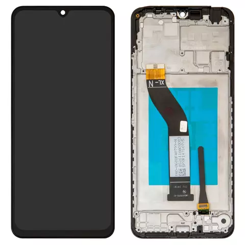 Дисплей для Xiaomi Poco C75, Redmi 14C 4G, Redmi A4, чорний, з рамкою, High Copy, 2411DRN47C, 2409BRN2CA, 2409BRN2CG, 2409BRN2CY