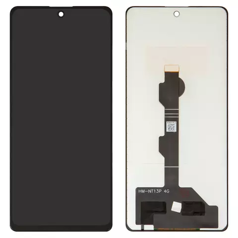 Дисплей для Xiaomi Poco M6 Pro 4G, Redmi Note 13 Pro 4G, чорний, без рамки, Сopy, (TFT)