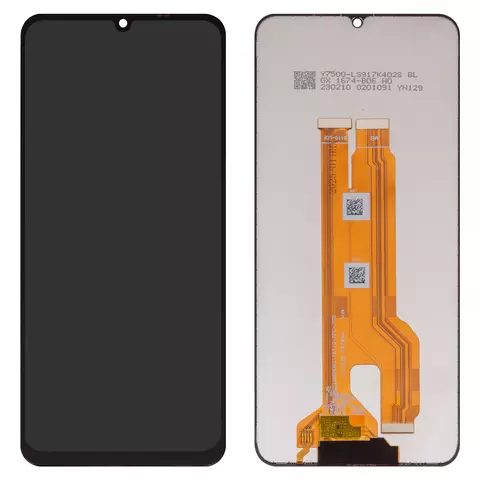 Дисплей для Realme C61, C63 4G, Note 60, Note 60X, чорний, без рамки, High Copy, RMX3939, RMX3930, RMX3933, LMIBH067115110-FPC-105