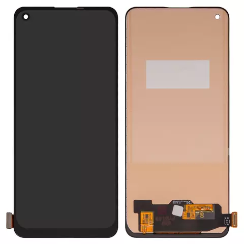 Дисплей для Oppo A74, F19, Reno5 Z, чорний, без рамки, Сopy, (TFT) CHP2219, CPH2203, CHP2365, CPH2365, CPH2205, CHP2219, CPH2219, CPH2285