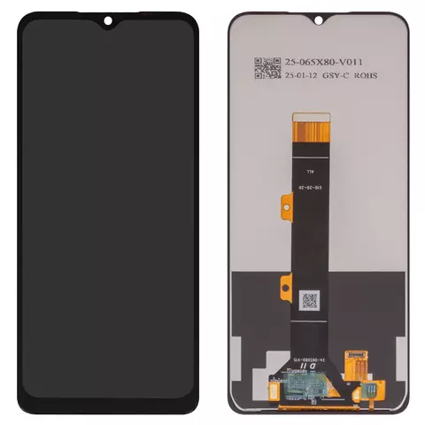 Дисплей для Motorola Moto E22, Moto E22i, чорний, без рамки, (Box), XT2239