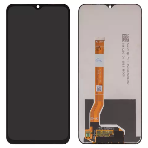 Дисплей для Realme C35, чорний, без рамки, (Box), RMX3511, 1540432190