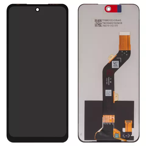 Дисплей для Infinix Hot 30 Play NFC, чорний, без рамки, (Box), X6835B, X6835, 1540432341